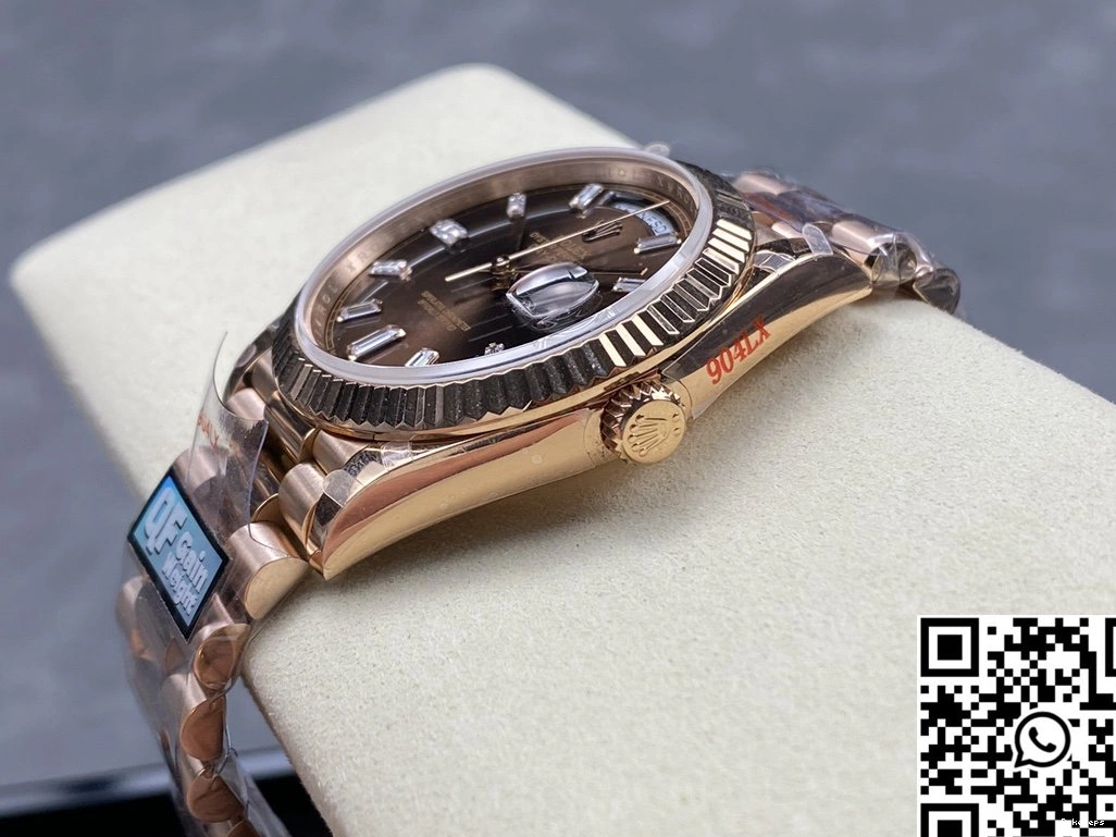 Steel QF Rolex Date Dial Factory Day M228235-0003 Chocalate v5 Tungsten 0115